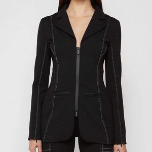 A black fitted beautiful blazer